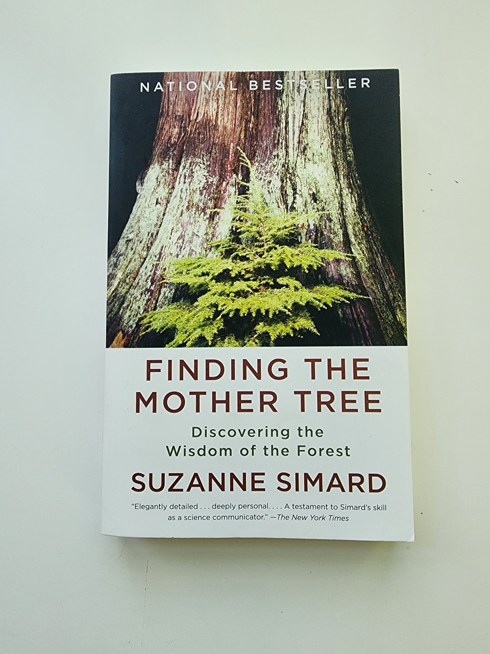 Finding the Mother Tree by Suzanne Simard - White & Green Cover - NEW
